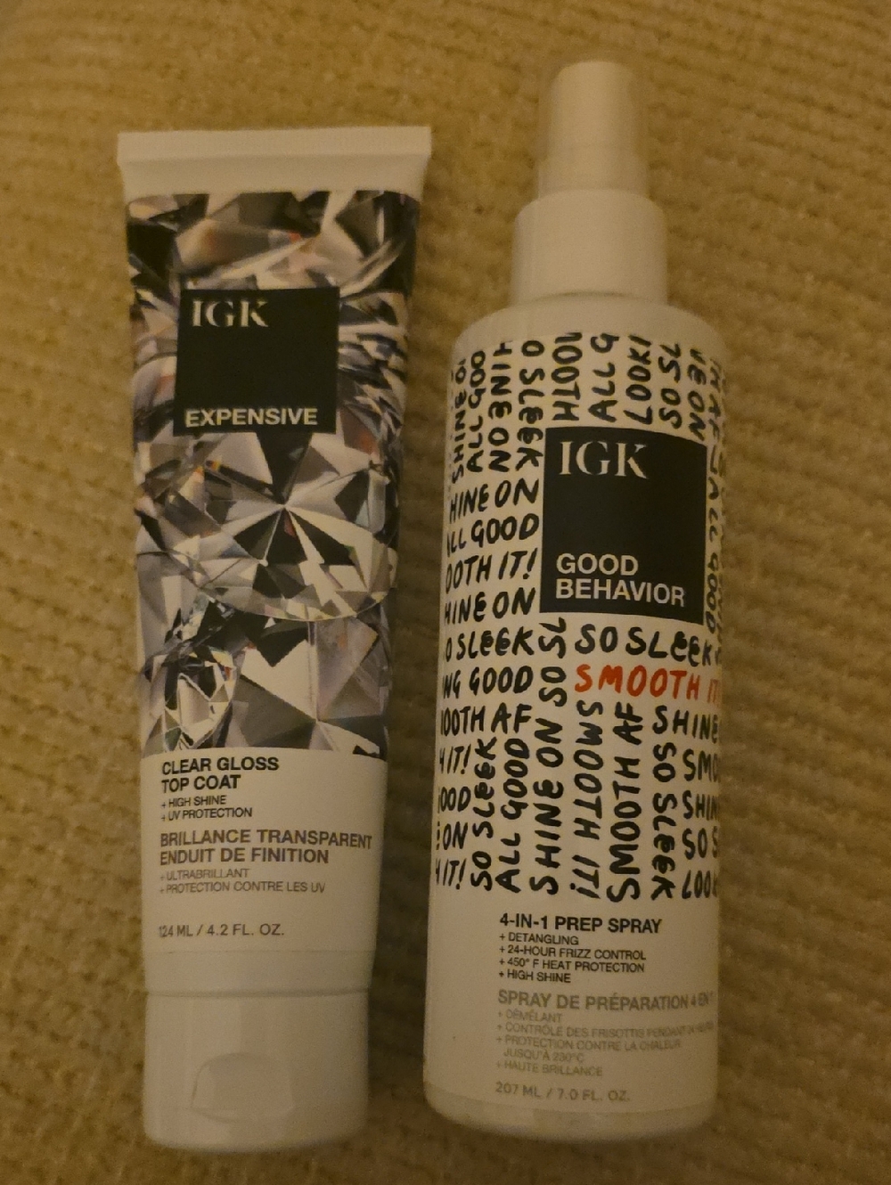 IGK Good Behavior Heat Protectant Spray - White
